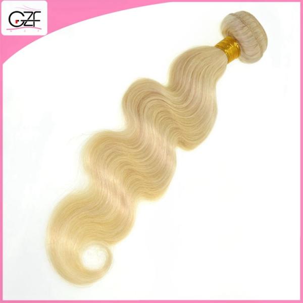 Natural Virgin Bonde 613# Color Hair Bundles Top Grade Honey Blonde Brazilian Hair