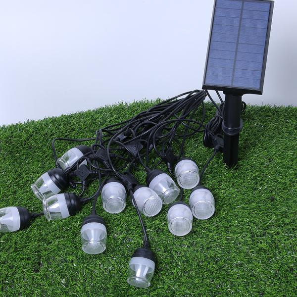 Outdoor Holiday Party Solar String Light with 2700K Color Temperature and 50lm Luminous Flux