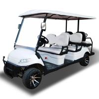 4 roues 6 places chariots de golf électriques 2024 personnalisé livraison gratuite
