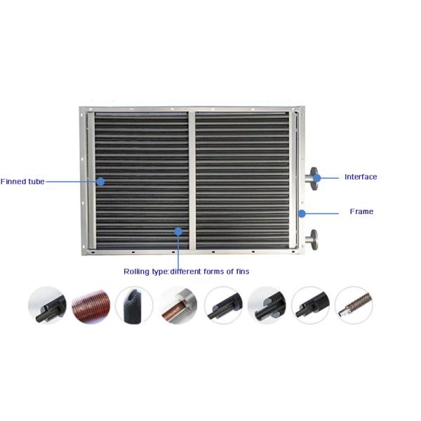 Copper Tube Fin type Heat Exchanger for Drying Equipments