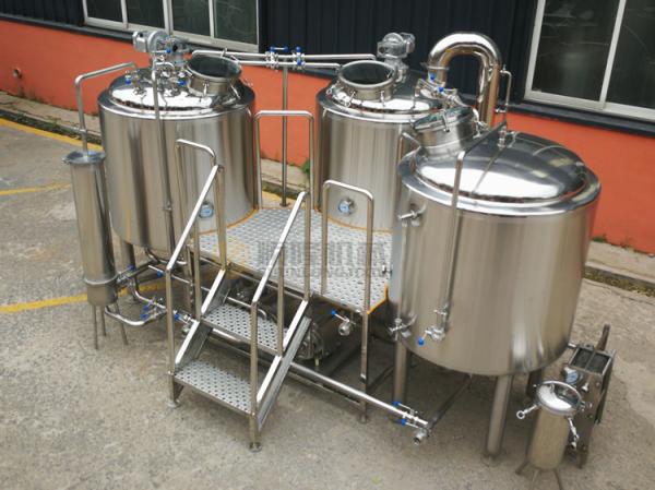 7 BBL Beer Making Equipment , Complete Microbrewery System Glycol Cooling System