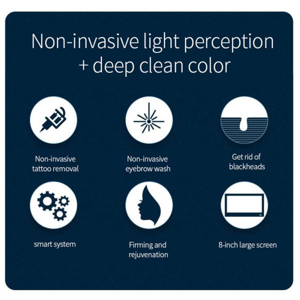 La peau Pico Carbon Facial Laser Machine tatouent le retrait 1064nm 532nm 1320nm