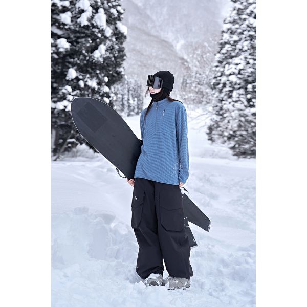Custom OEM Plaid Polar Fleece Ski Mid Layer Couple Jacket Windbreaker Inner Liner