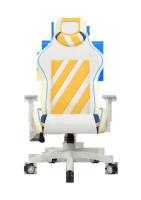 L'heure douce écument l'accoudoir ergonomique crème blanc de la chaise 3D de jeu pour l'enfant