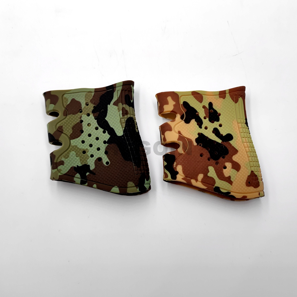 Black Brown Silicone Rubber Grip Universal Rubber Grips Sleeve