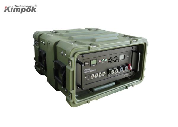 Tactical Ethernet Wireless Video Transmitter 50km Military Radio Communication System