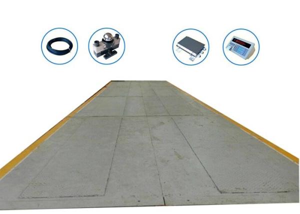3*18M 100 Ton Weighbridge Truck Scale Carbon steel