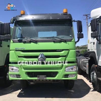 420HP Tractor Head Trucks Prime Mover Howo Brand With Large Traction