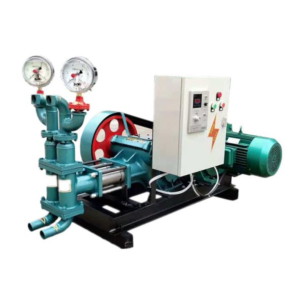 30Kw Electric Cement Grout Pump 110mm Piston Grouting Pump Green