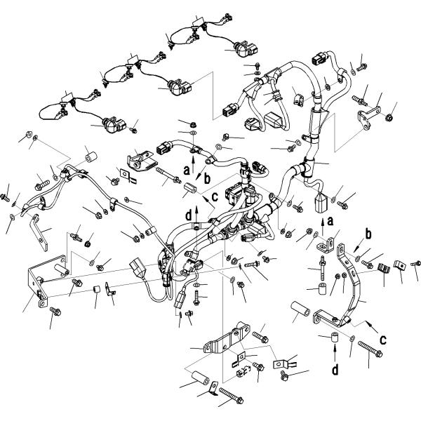 PC300 PC350-7 Электрические части экскаваторов 6745-81-9220