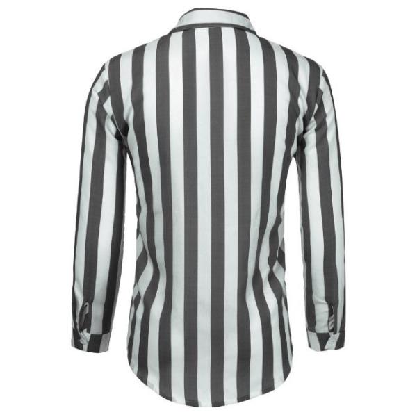 Рубашка длинного рукава людей продукции одежды небольшого количества случайная Striped