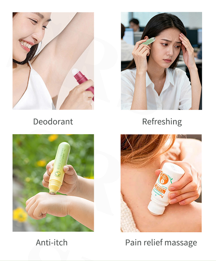 Travel Friendly Recycled Plastic Roll On Bottle Multiple Liquid Output Design For Personal Care