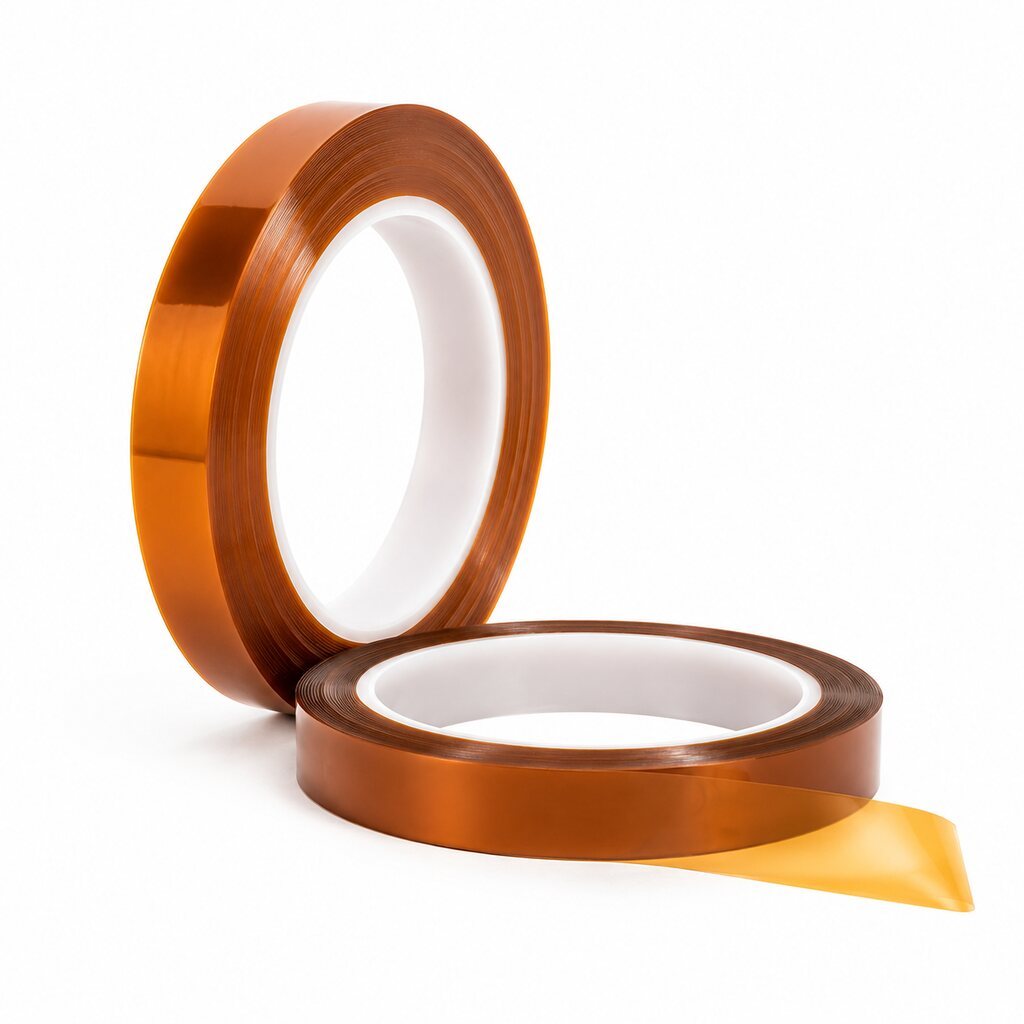 Amber Polyimide Tape (Golden PI Tape / Brown PI Tape) – Single-Sided Translucent