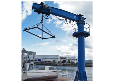 Magicart 2.5KN-200KN Floor Mouted Boat Jib Crane Single Jib Portal Crane
