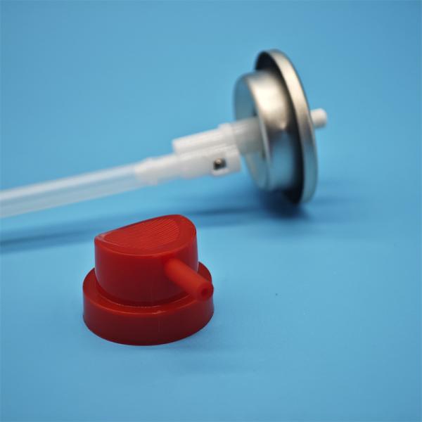 360 Degree Aerosol Valve With Actuator for Automotive Care & Cosmetic Formulas with Precision Dispensing & Chemical Resistance