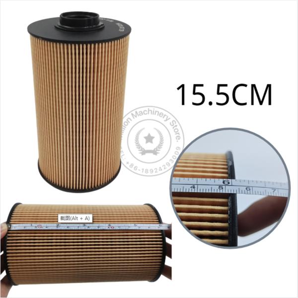 4676385 4649267 excavador Fuel Filter Paper para ZX240-3/330-3 SH210-5/240-5/350A-3 Ex470/870h