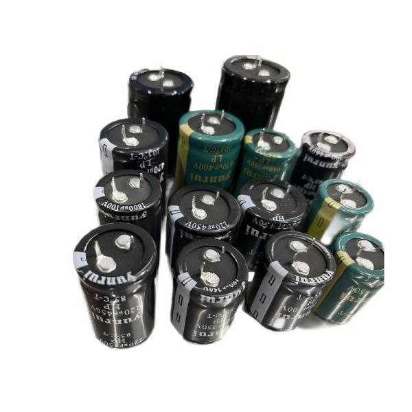 Wholesale Plug-in Chip Aluminum Electrolytic Capacitors High-frequency Low-resistance High-voltage Braided Super Farad Capacitors