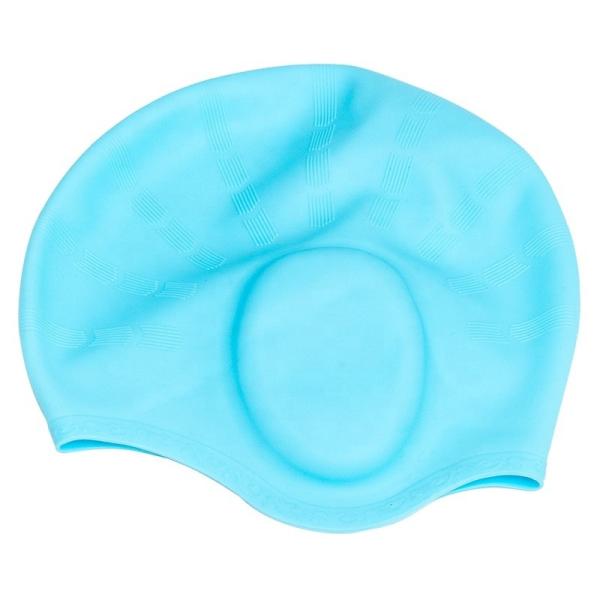 Ladies Swimming Hats Moisture Proof Ear Protection Long Hair Swimming Cap No Odor