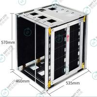 Rack de chargement et de déchargement SMT antistatique 535x460x570mm Panneaux latéraux en PP