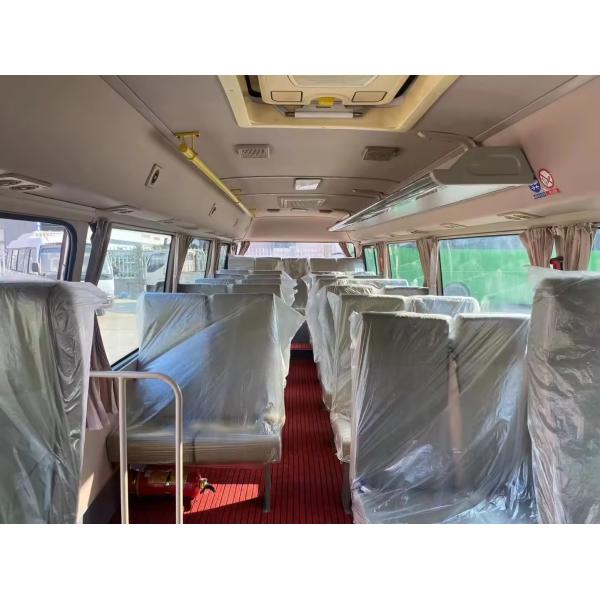 19-30 Seats Left Hand Driving Toyota Coaster Bus with Euro 3 Emission Standard and Used