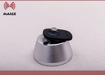 Black / White RF Hard Tag 52 * 44 Mm , EAS Retail Cloth Security Tag