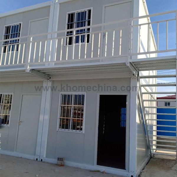 Casa pré-fabricada do recipiente do painel de sanduíche como a construção de casas modular