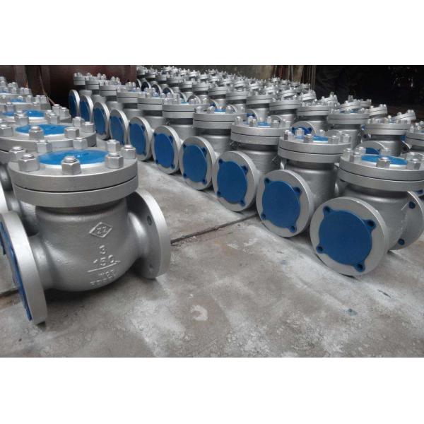 Stainless steel 2Cr13 Seat Raised Face Swing Check Valve ISO 9001 / API 6D