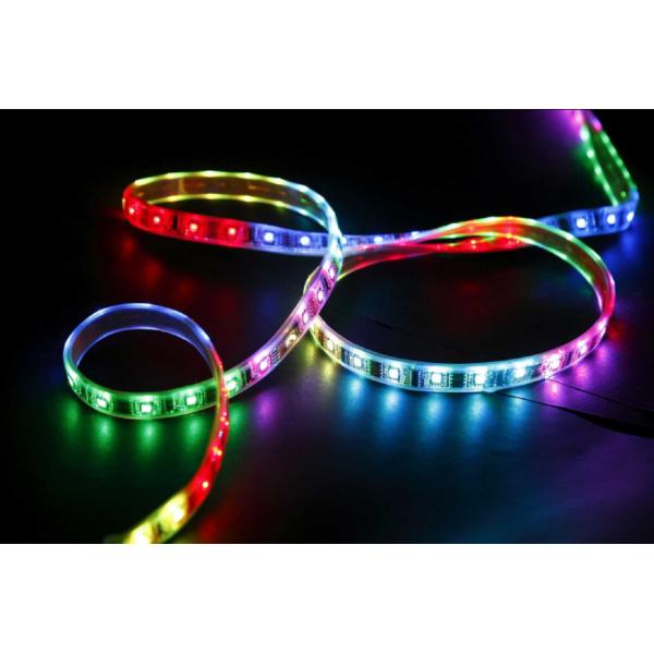 NEW DC 24V 5 in 1 Led Chip 5050smd 60 led/m LED Strip RGB+WW+CW Waterproof Led Strip Light