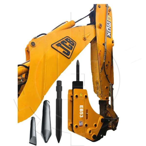KOMAC KB1500 KB2000 KB2100 KB3500 Hydraulic Hammer Breaker Spare Parts 120MM Chisel KB300 KB400 KB1000