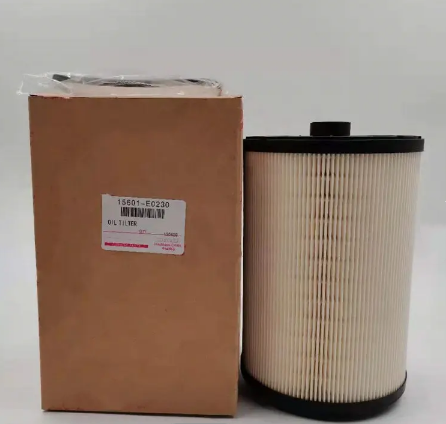 Oil Fuel Filter Element 15601-E0230 11D09 TO-1762 WHS15607-2360 VH1560 For HINO Filters