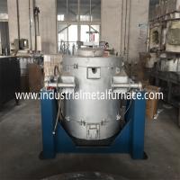 1250 grados que inclinan el tipo crisol de fuel para el horno de fusión de aluminio de la aleación de cobre