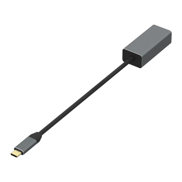 Type C To RJ45 Gigabit Ethernet Adapter With Gold Plated Plug