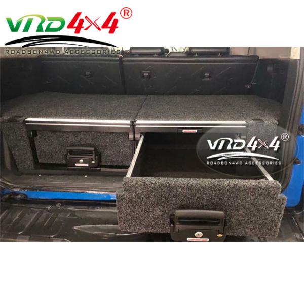 FJ CRUISER 4x4 Off Road OEM Rear Cargo Storage Drawer Carpet Roller Floor Drawer Fridge Slide for Toyota FJ Cruiser
