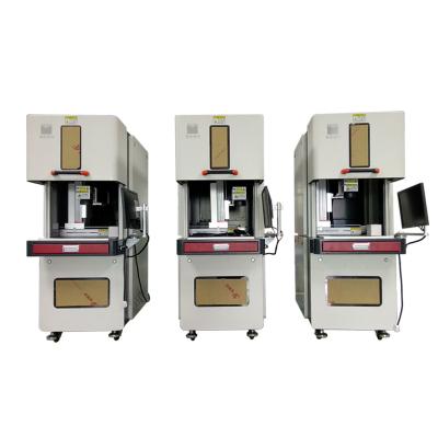 380V±15% Electricity Demand Full Enclosed Fiber Laser Engraving Machine for Metal