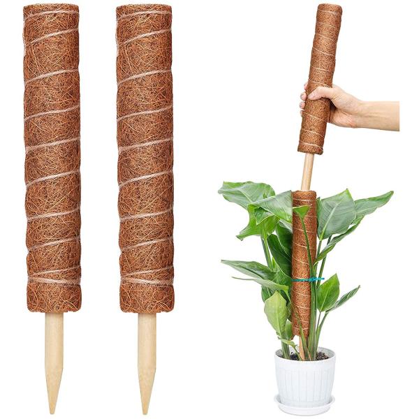 44cm Coir Moss Totem Pole Kit For Plants Climbing And Supporting Plants Coconut Pole