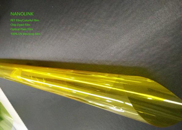 Sun Blocking Decorative Tinted Window Film For Home Building / Vehicle Window