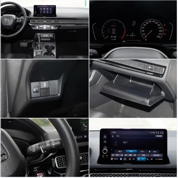 Used Honda Civic 2022 1.5T Turbo Engine Low Mileage 10.25-inch Touchscreen Compact Sedan LHD