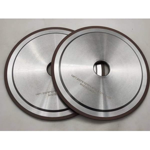 R0.9 14A1 Resin Bond Diamond Wheels For Grinding Carbide Tools
