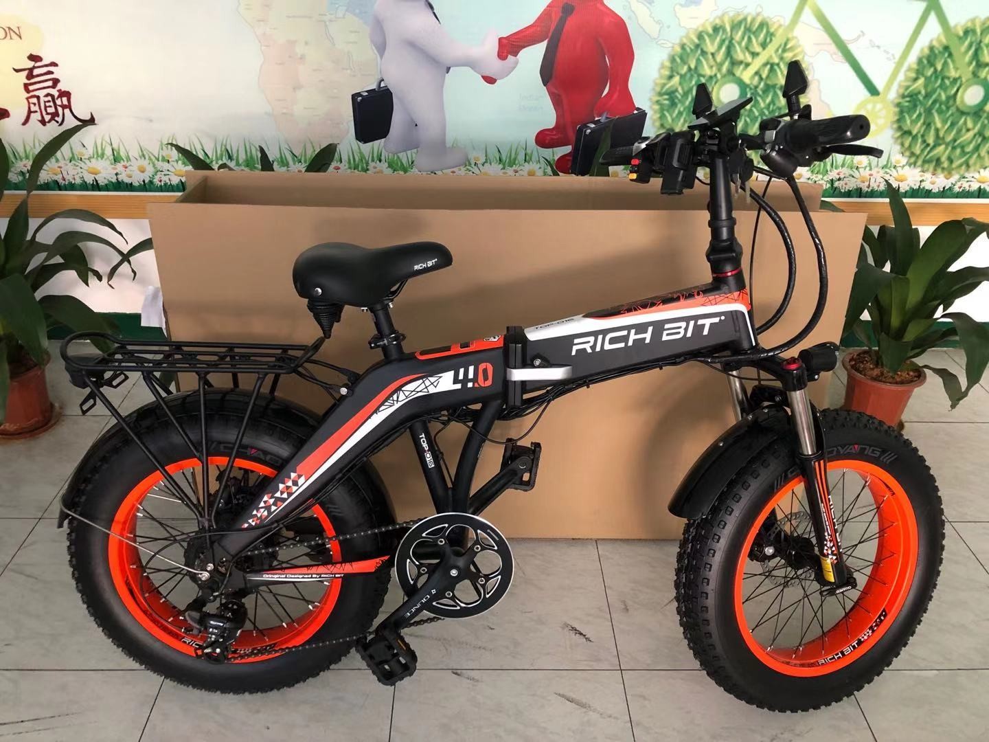 Богатое сдержанное топ-016 20 автошина 48v 500w 9.6Ah Chaoyang велосипеда 4,0 Ebike 20in автошины дюйма жирная электрическая