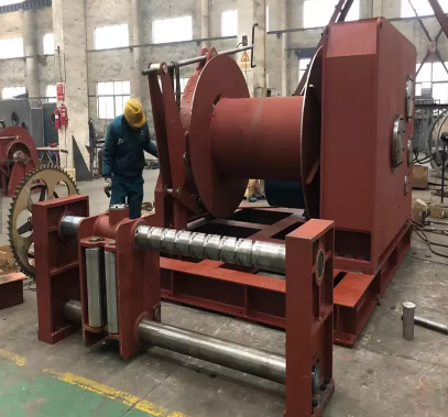 IACS Approved 1T-20Ton Marine Electric Hydraulic horizontal Capstan