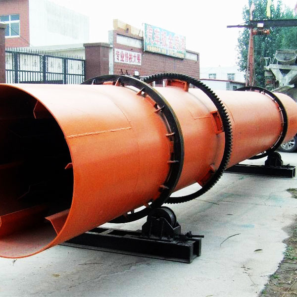 145 kW Animal Manure Wood Chip Dryer For Organic Fertilizer Production