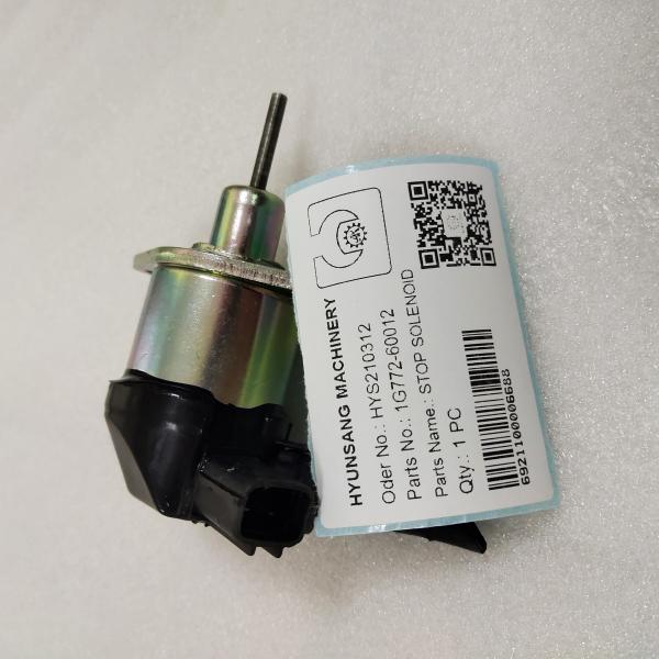 Stop Solenoid 1G772-60012 1G772-60014  1G772-60010 For Kubota V3300