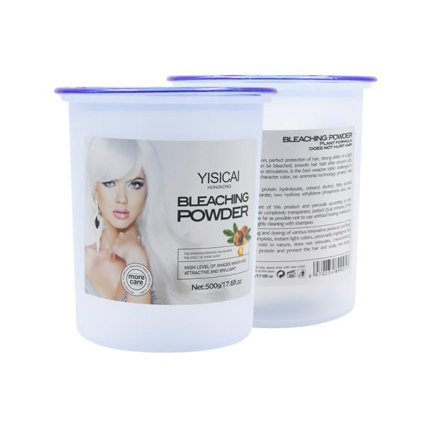 500g Keratin-Infused Organic Hair Bleaching Powder – Salon-Grade, Mild Non-Irritating, Factory Rate, Customizable & Free Sample