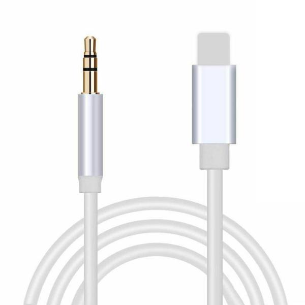 IOS 3.5mm audio auxiliar 14 100cm de Jack Splitter do fones de ouvido do cabo 3.5mm da trança de nylon