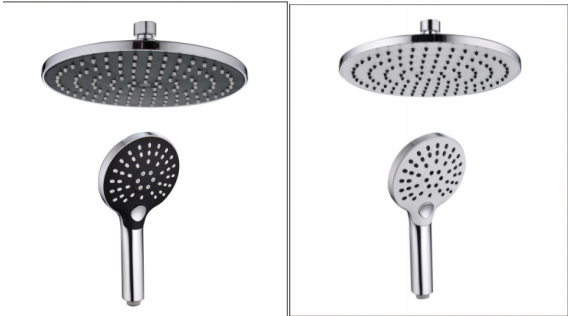Bathroom Universal Single Head Shower Top Sprinkler Large Size
