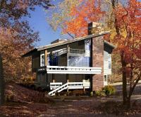Villa préfabriquée en acier, maisons préfabriquées architecturales de luxe AS/NZS/USA STANDARD