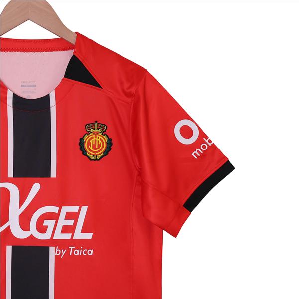 2025-2026 Mallorca Home Football Jersey - Unisex Slim Fit Polyester