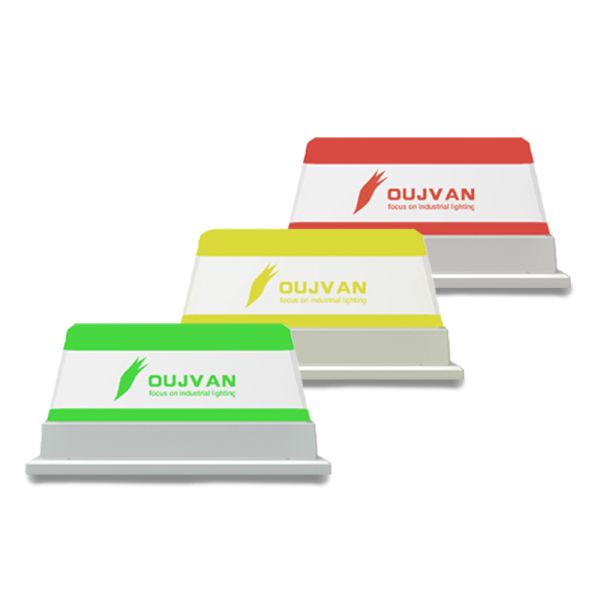 Luz de torre de señal LED de color RYG para máquina CNC con personalización y ángulo de haz de 360°