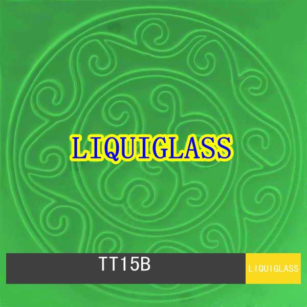 Solid Printed Toughened And Laminated Glass Tile