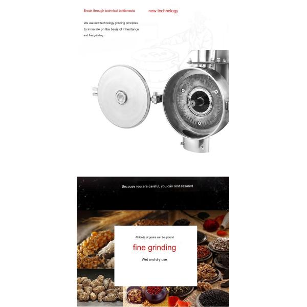 Three-dimensional Cooling System Corn Grinding Machine for Grain Flour Mill Machinery